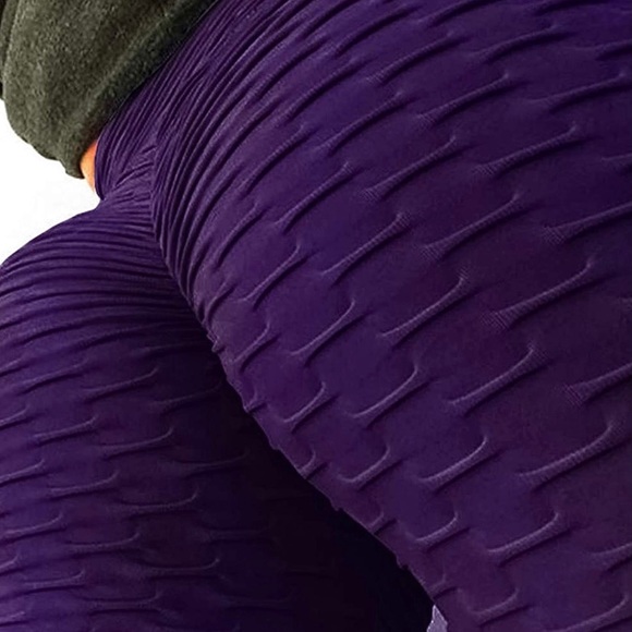 High Waist Yoga Pants Tummy Control Workout Ruched Butt (Brand new in package) - Picture 2 of 5